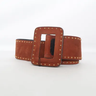 Riem (Bruin) van Escada Leer