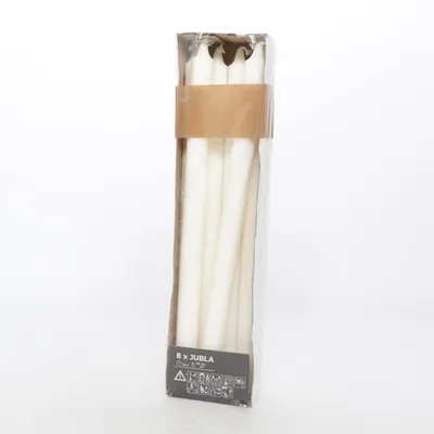 Candle (White) from IKEA