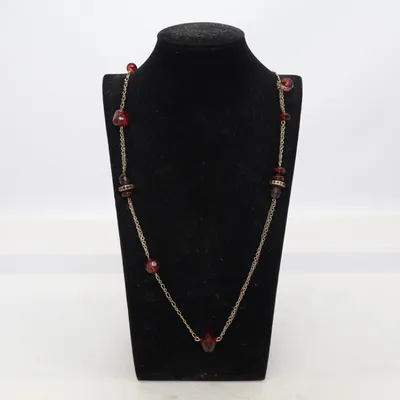 Halsband (Röd) från Danish Design Okänd metall