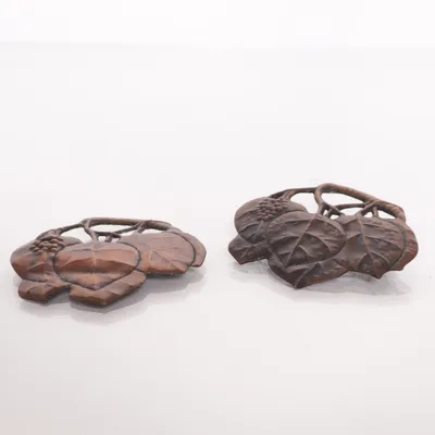 Broche (Bruin) Onbekend materiaal