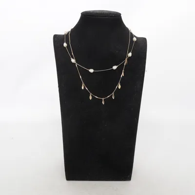 Ketting (Goud, Wit) Onbekend materiaal