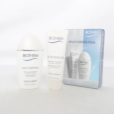 Hudplejesæt (Lait Corporel Ritual) fra Biotherm