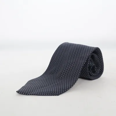 Tie (Blue, White) from New & Lingwood Silk