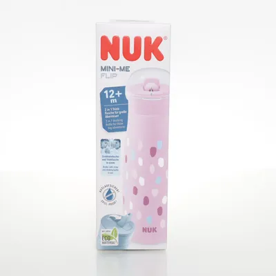 Sugerørskop (Pink, Flerfarvet) fra NUK