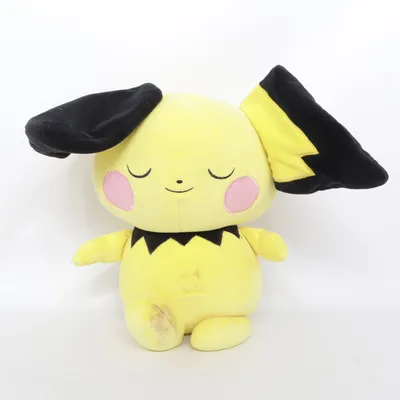 Zacht speeltje (Geel, Zwart, Roze) van Pokémon Polyester, Polyurethaan