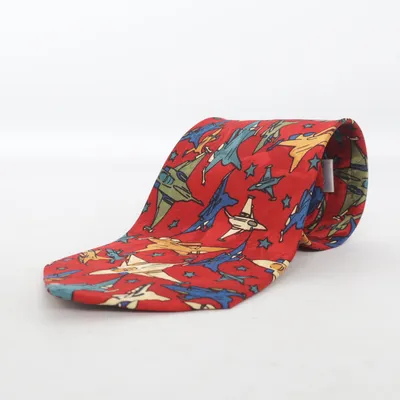 Tie (Red, Multicolored) from SAAB Silk