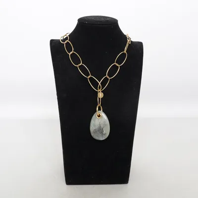 Halsband (Guldfärgad, Grå) från Bud to Rose Okänd metall