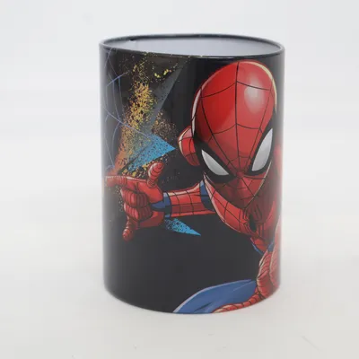 Pen stand (Black, Multicolored) from Marvel Spiderman