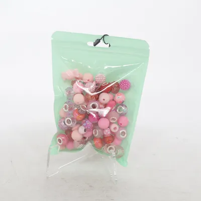 Craft jewelry (Pink, Red, Multicolored)
