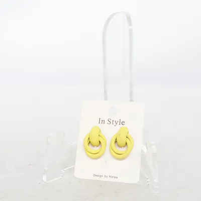 Boucles d'oreilles (Jaune) de In Style Métal inconnu