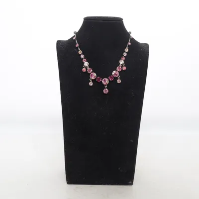Necklace (Purple, Pink, Multicolored) from Pilgrim Unknown metal