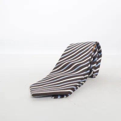 Stropdas (Bruin, Blauw, Wit) van Eterna