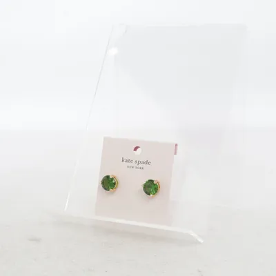 Örhängen (Grön, Guldfärgad) från Kate Spade Okänd metall