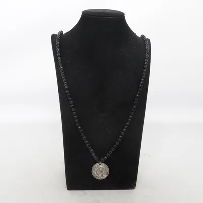 Necklace (Black) from Lo-ika Unknown metal