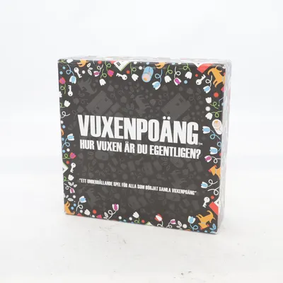 Sällskapsspel från Vuxenpoäng Spelet