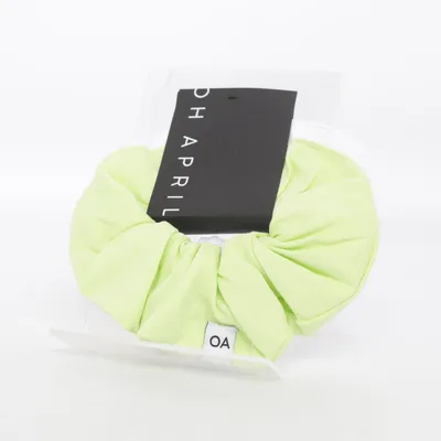 Hårelastik (Scrunchie Set - Lime u. White) fra Oh April