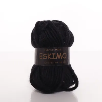 Yarn (Black) from Garnstudio's