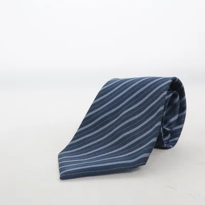 Tie (Blue, Gray) from New & Lingwood Silk