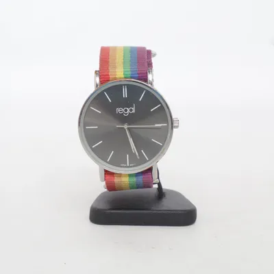 Wristwatch (Black, Multicolored) from Regal