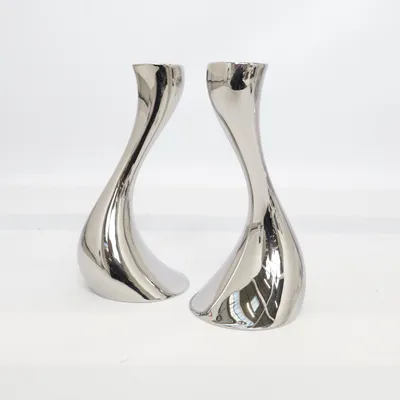 Ljusstake (Silverfärgad) från Georg Jensen