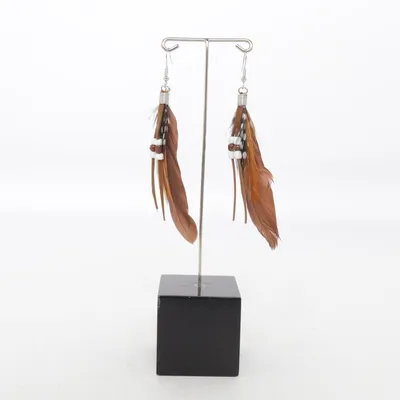 Örhängen (Brun, Vit, Flerfärgad) från Fashion Jewelry Okänd metall