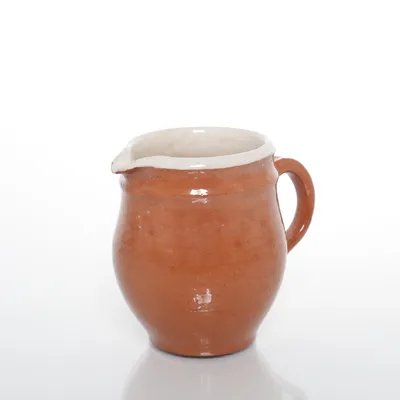 Melkkannetje (Bruin, Wit)