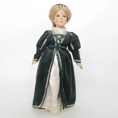 Porcelain doll (Rapunzel)