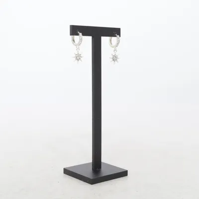 Boucles d'oreilles (Argent) de Glitter Métal inconnu