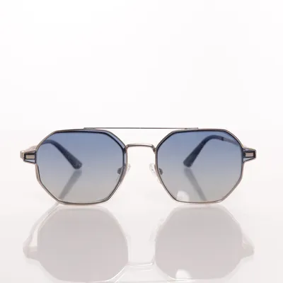 Zonnebril (Zilver, Blauw) van Salvatore Ferragamo
