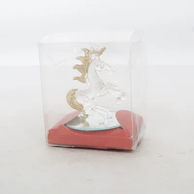 Beeldje (Transparant, Goud, Rood) van Rusta