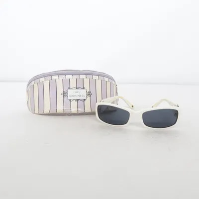 Sunglasses (White) from Lulu Guinness