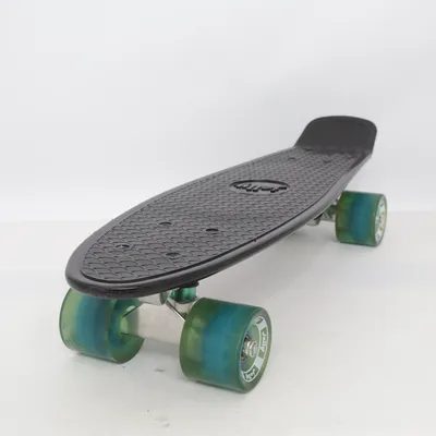 Skateboard (Svart, Blå)