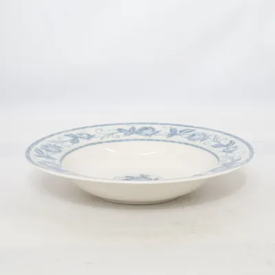 Skål (Blå, Vit) från Mariehult Sweden