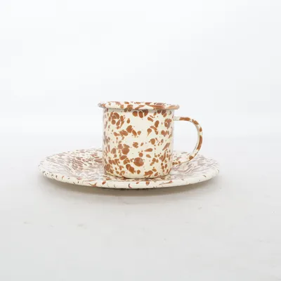 Tableware set (Beige, Brown) from Crow Canyon Home