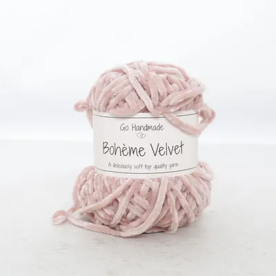 Garn (Bohème Velvet) fra Go Handmade Polyester