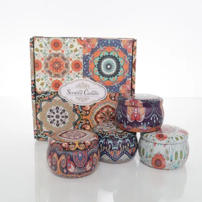 Geurkaarsen (Meerkleurig) van Scented Candle