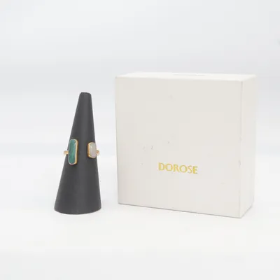 Ring (Guldfärgad, Turkos) från DoRose Okänd metall