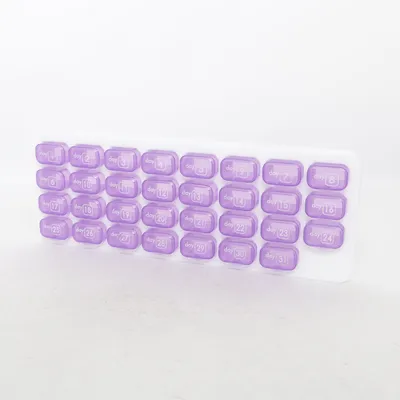 Distributeur de médicament (Violet, Blanc)