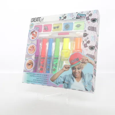Makeup sæt (Make Up Kit Neon) fra Create It!