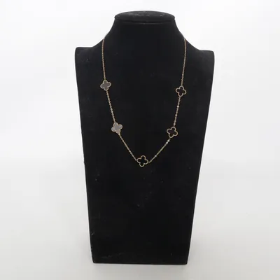Ketting (Goud, Zwart, Wit) van Steel Onbekend materiaal