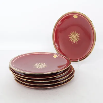 Plate (Rubin) from Upsala-Ekeby Gefle