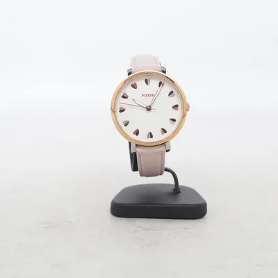 Polshorloge (Roze, Wit) van Fossil