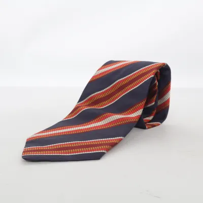 Stropdas (Blauw, Rood, Bruin) van Borsalino Zijde