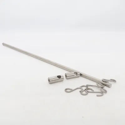 Gardinupphäng (Silverfärgad)