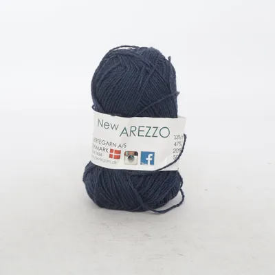 Yarn (Blue) from Hjertegarn Bamboo, Cotton, Linen