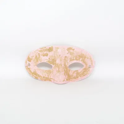 Masquerade-masker (Roze, Goud)