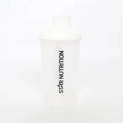 Protein shaker (White) from Star Nutrition
