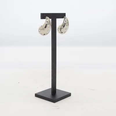 Örhängen (Silverfärgad) Rostfritt stål