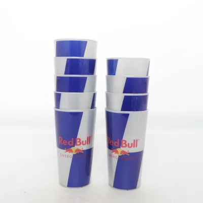 Drinking glass (Blue, Silver, Multicolored) from Redbull