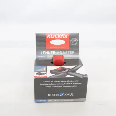 Cykeltillbehör (Svart, Röd) från Klickfix